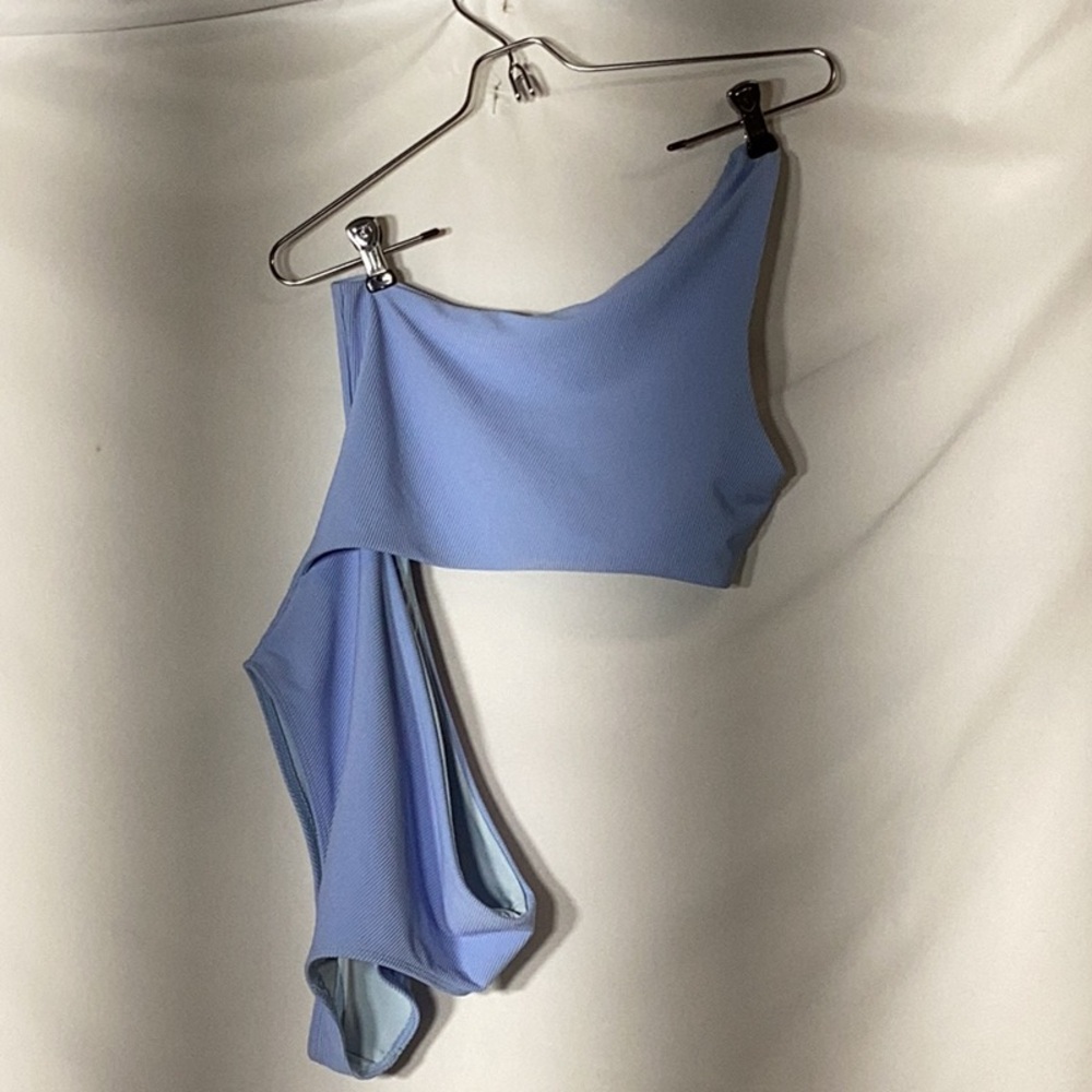BEACH RIOT Celine Light Blue One Piece Swimsuit Size M - Picture 3 of 6